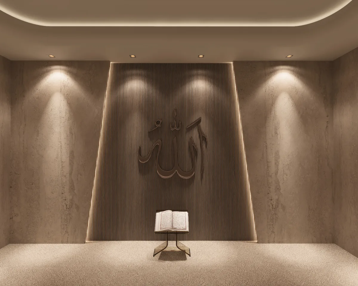 Prayer room interior